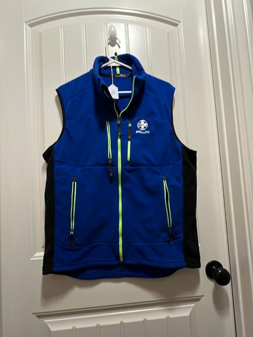 Ralph Lauren Men's Blue Fleece Vest Size L